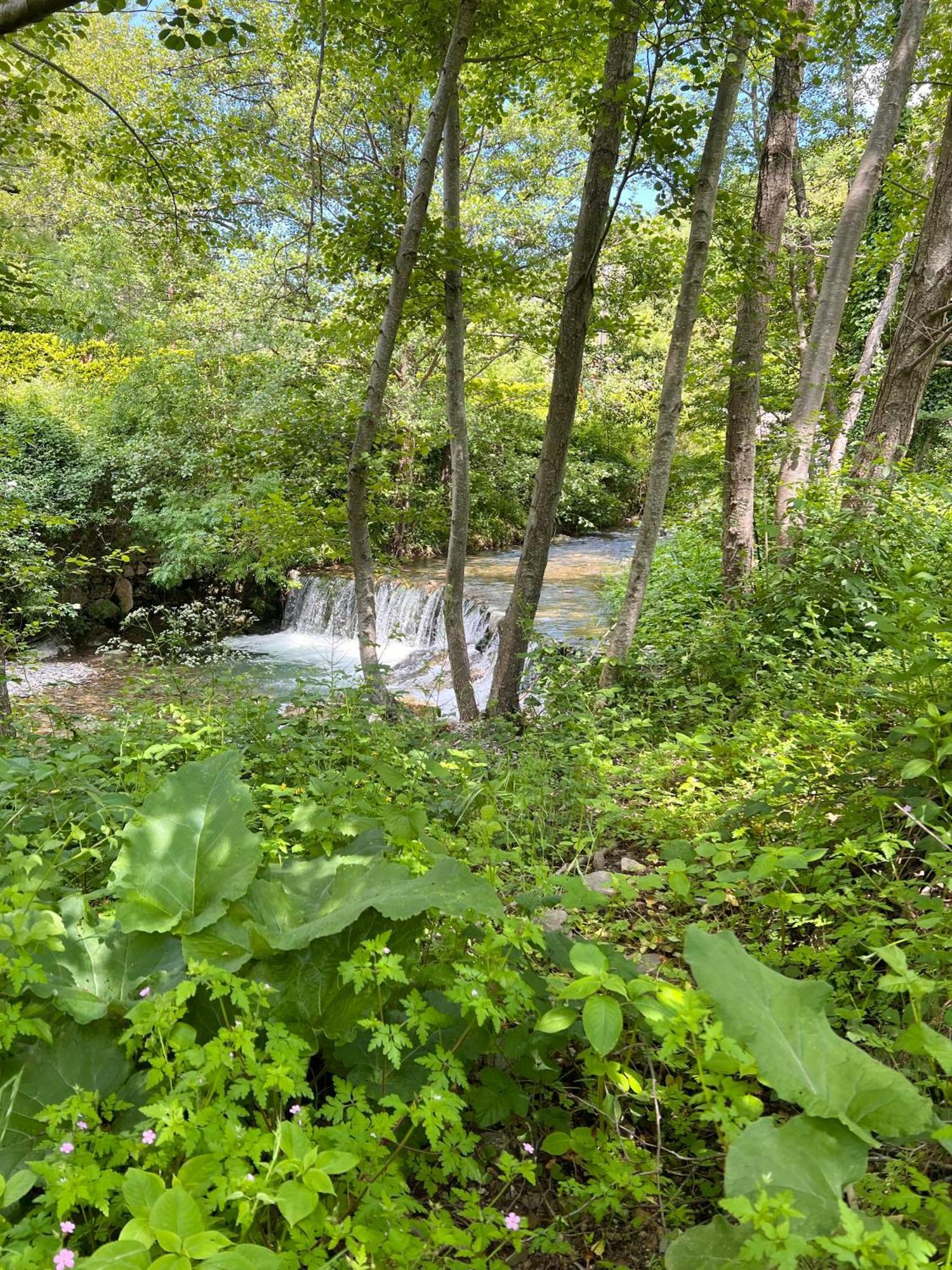 Tente Lodge En Pleine Nature Sumène Extérieur photo
